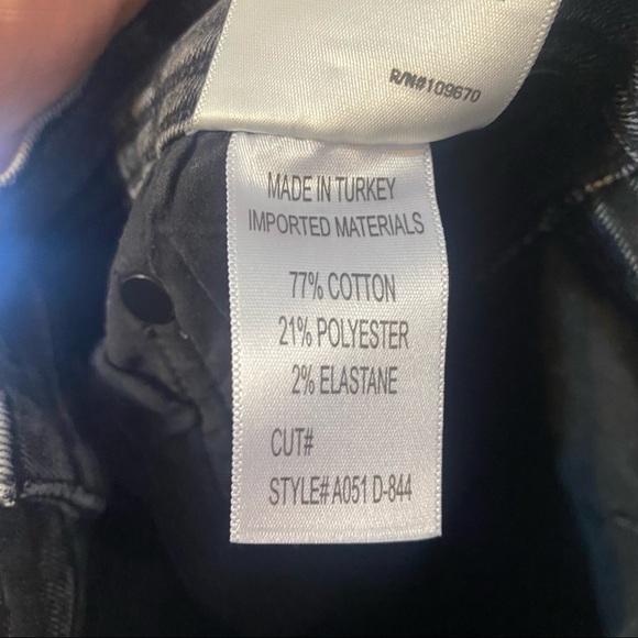 AGOLDE | Roxanne Super High-Rise Skinny in Slacker - Picture 7 of 9